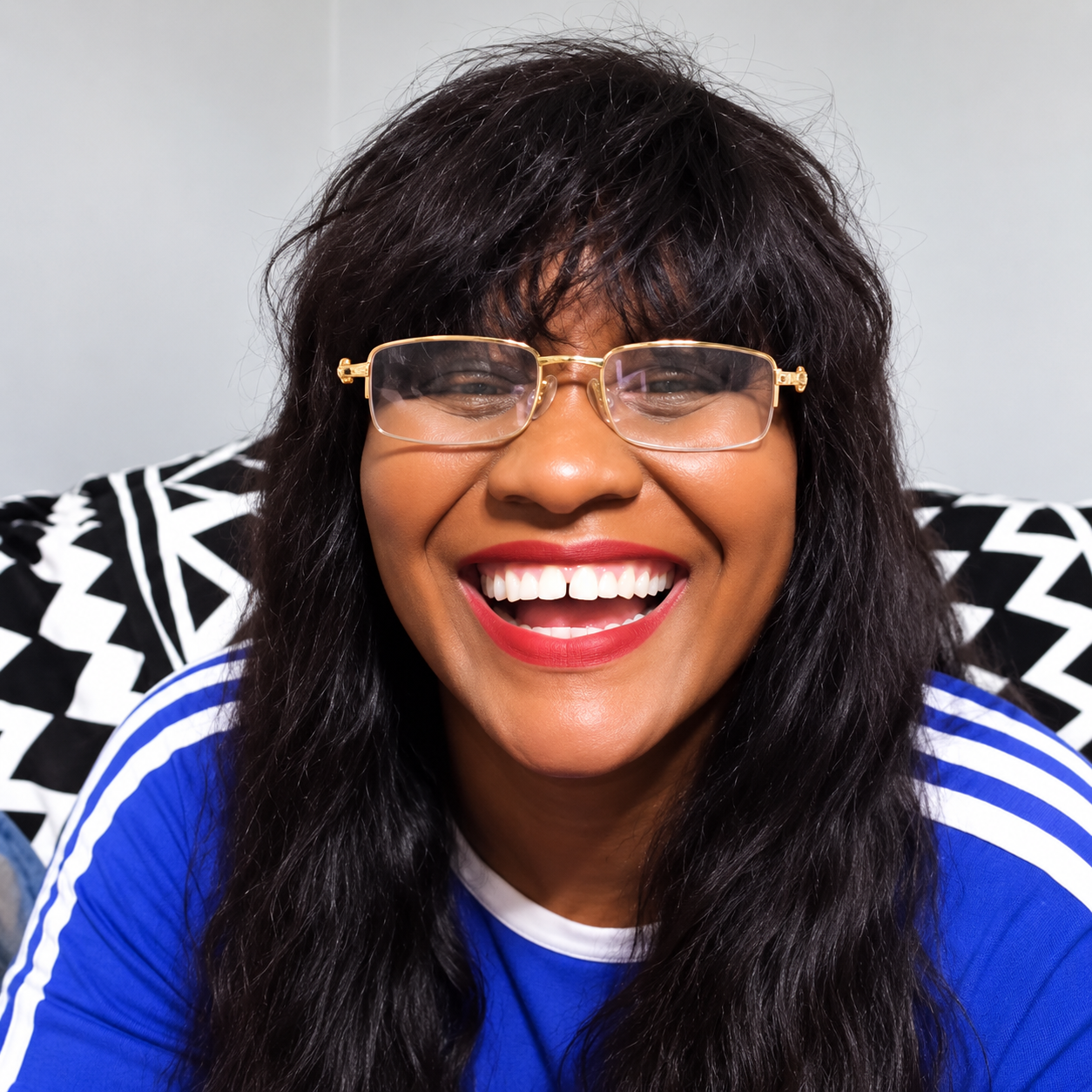 Tanya Stephens wearing Voluptuous